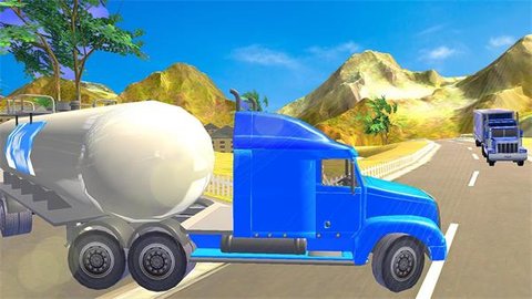 牛奶运输罐车3D游戏