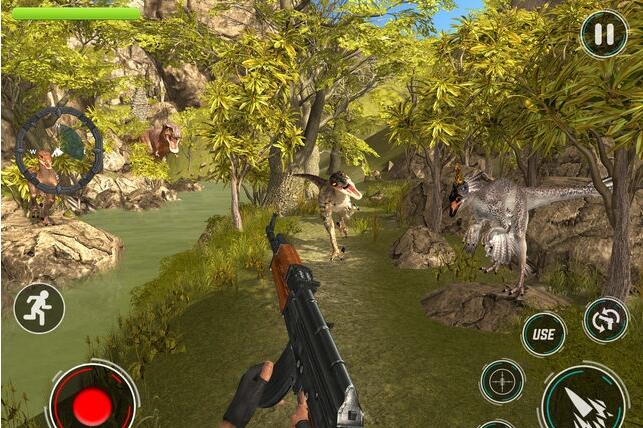 丛林狩猎恐龙3d安卓版