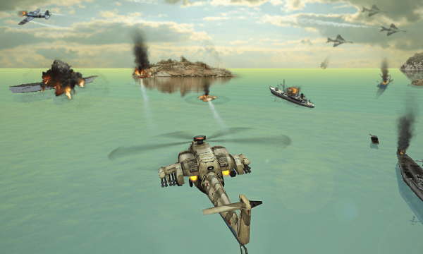 直升机空袭战3D游戏